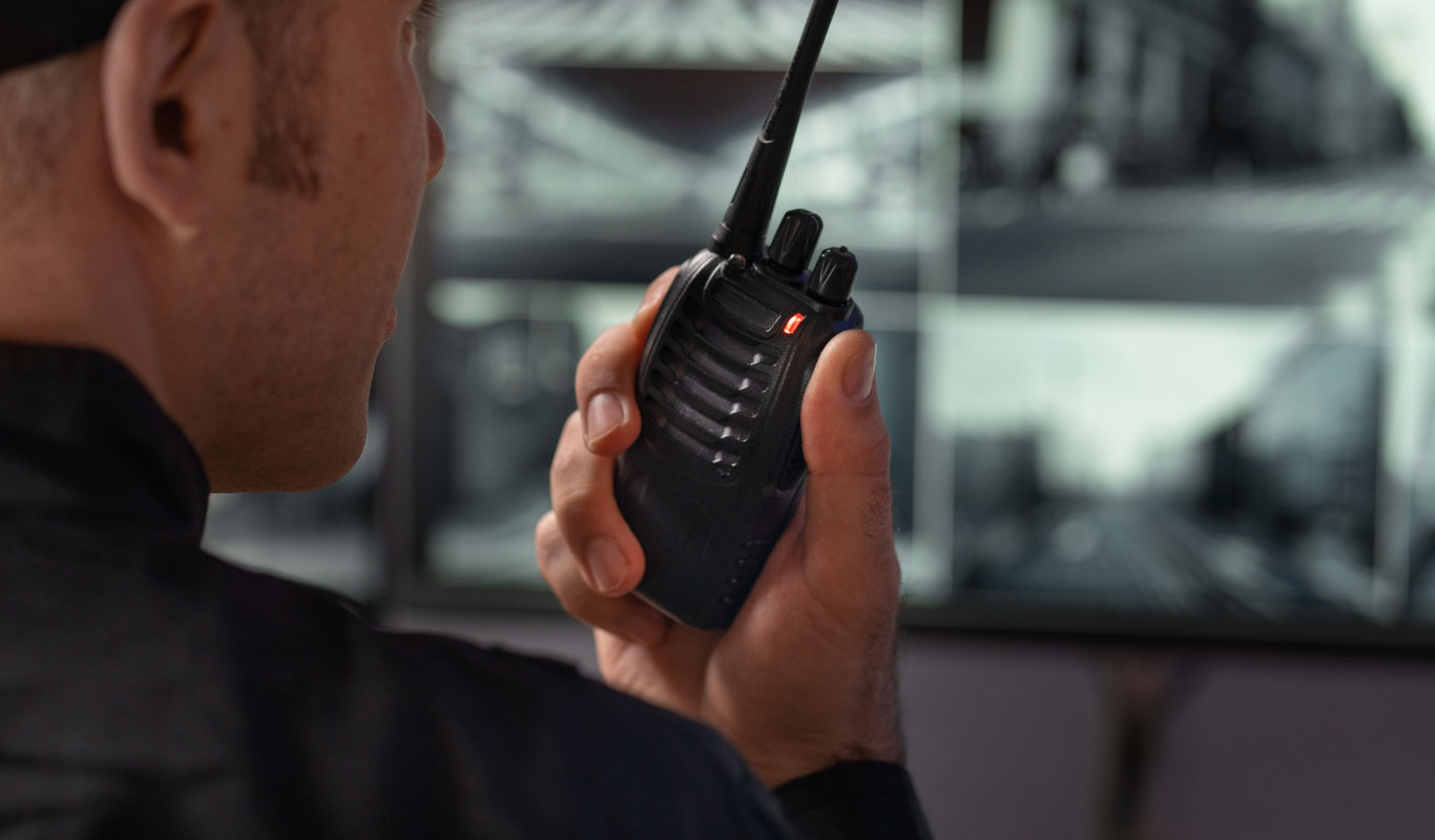 Commercial CCTV and access control security system